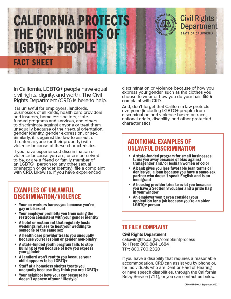 civil rights of the lgbtq+ people